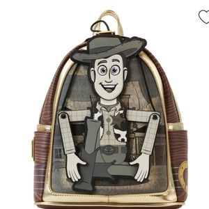 Disney Pixar Toy Story Woody Loungefly Backpack New
